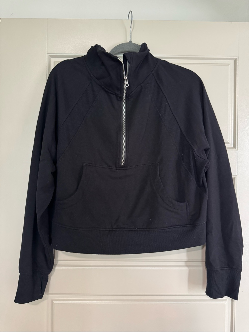 Danskin Black Half-Zip Pullover Hoodie